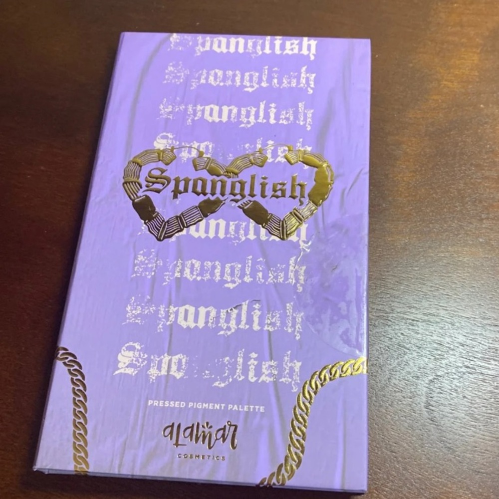 🚫sold🚫Alamar Spanglish Pressed Pigment Palette